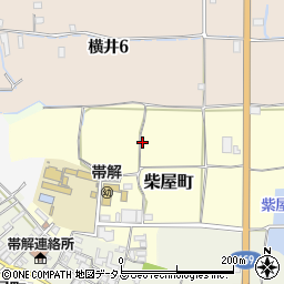 奈良県奈良市柴屋町周辺の地図