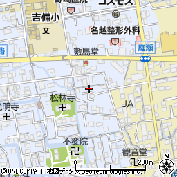 岡山県岡山市北区庭瀬648周辺の地図