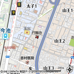 行圓寺周辺の地図