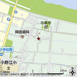 三重県松阪市小野江町494-3周辺の地図