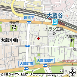 兵庫県明石市大蔵町4-13周辺の地図