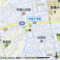 岡山県岡山市北区庭瀬527周辺の地図