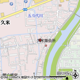 岡山県岡山市北区久米139周辺の地図