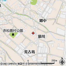 愛知県田原市西神戸町蓼川35周辺の地図