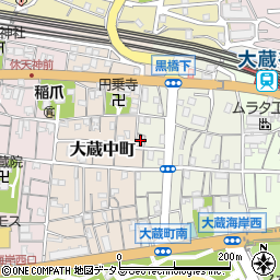 兵庫県明石市大蔵中町9周辺の地図