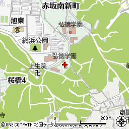 弘徳学園周辺の地図