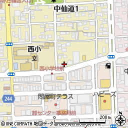 中仙道パレス周辺の地図