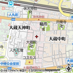 兵庫県明石市大蔵本町周辺の地図