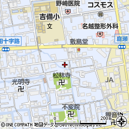 岡山県岡山市北区庭瀬614周辺の地図