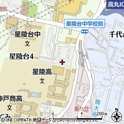 ビスタグランデ神戸星陵台Ａ棟エアリーコート周辺の地図