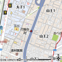 野田生花店周辺の地図