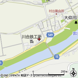 三重県津市一志町大仰1074周辺の地図
