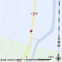 広島県安芸高田市甲田町上小原1825周辺の地図