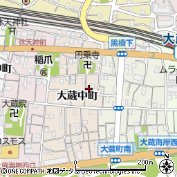 兵庫県明石市大蔵中町8-11周辺の地図