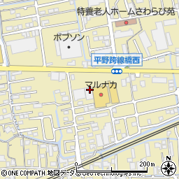 ダイヤクリーニング株式会社　マルナカ庭瀬店周辺の地図