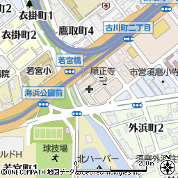 エクセルシオ須磨周辺の地図
