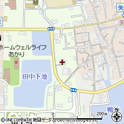 川西工務店周辺の地図