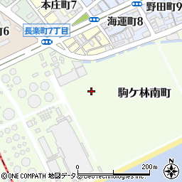 兵庫県神戸市長田区駒ケ林南町1周辺の地図