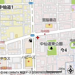 伊藤ハム販売株式会社　岡山営業所周辺の地図