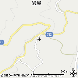 奈良県山辺郡山添村岩屋1564周辺の地図