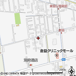 岡山県岡山市中区倉益164-13周辺の地図