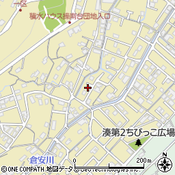 岡山県岡山市中区湊350周辺の地図