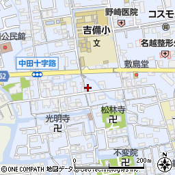 岡山県岡山市北区庭瀬602周辺の地図