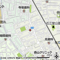 大阪府東大阪市源氏ケ丘8-32周辺の地図