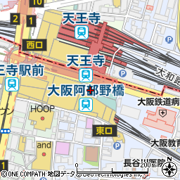 牛カツ専門店 京都勝牛 あべの新宿ごちそうビル周辺の地図