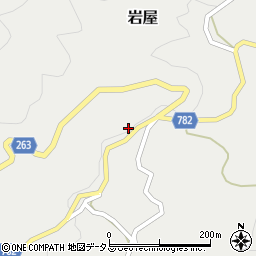 奈良県山辺郡山添村岩屋1584周辺の地図