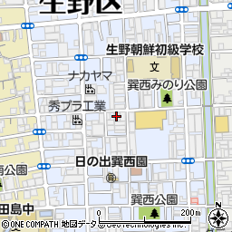 梁川金属製作所周辺の地図