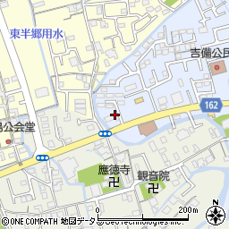 岡山県岡山市北区庭瀬488周辺の地図
