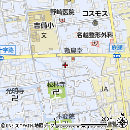 岡山県岡山市北区庭瀬618周辺の地図