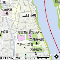 岡山県岡山市北区二日市町220周辺の地図