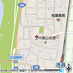 岡山県総社市清音上中島126周辺の地図