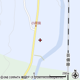 広島県安芸高田市甲田町上小原1817周辺の地図