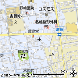 岡山県岡山市北区庭瀬637周辺の地図