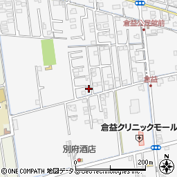 岡山県岡山市中区倉益131-8周辺の地図