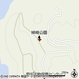 棹崎公園周辺の地図