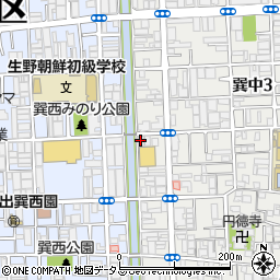 ＳＹＭサービス城東急便周辺の地図