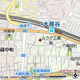兵庫県明石市大蔵町2-5周辺の地図