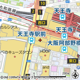 日本料理 花外楼 あべのハルカスダイニング店周辺の地図