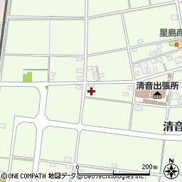 岡山県総社市清音軽部1153周辺の地図