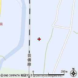 広島県安芸高田市甲田町上小原37周辺の地図