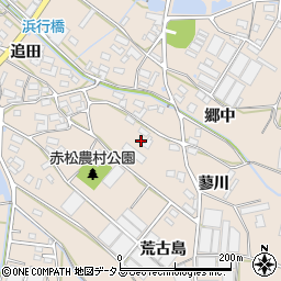 愛知県田原市西神戸町蓼川16周辺の地図
