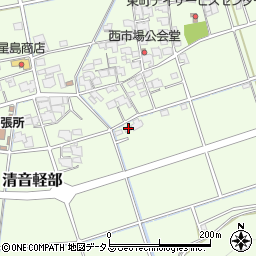 岡山県総社市清音軽部346周辺の地図
