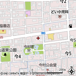 岡山県岡山市北区今4丁目1-3周辺の地図