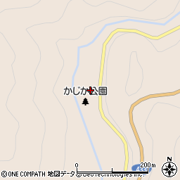 北広島町　共盛・老人集会所周辺の地図
