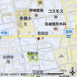 岡山県岡山市北区庭瀬243周辺の地図