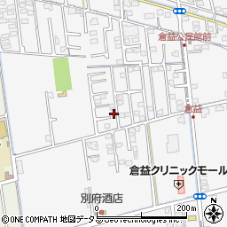 岡山県岡山市中区倉益131-7周辺の地図